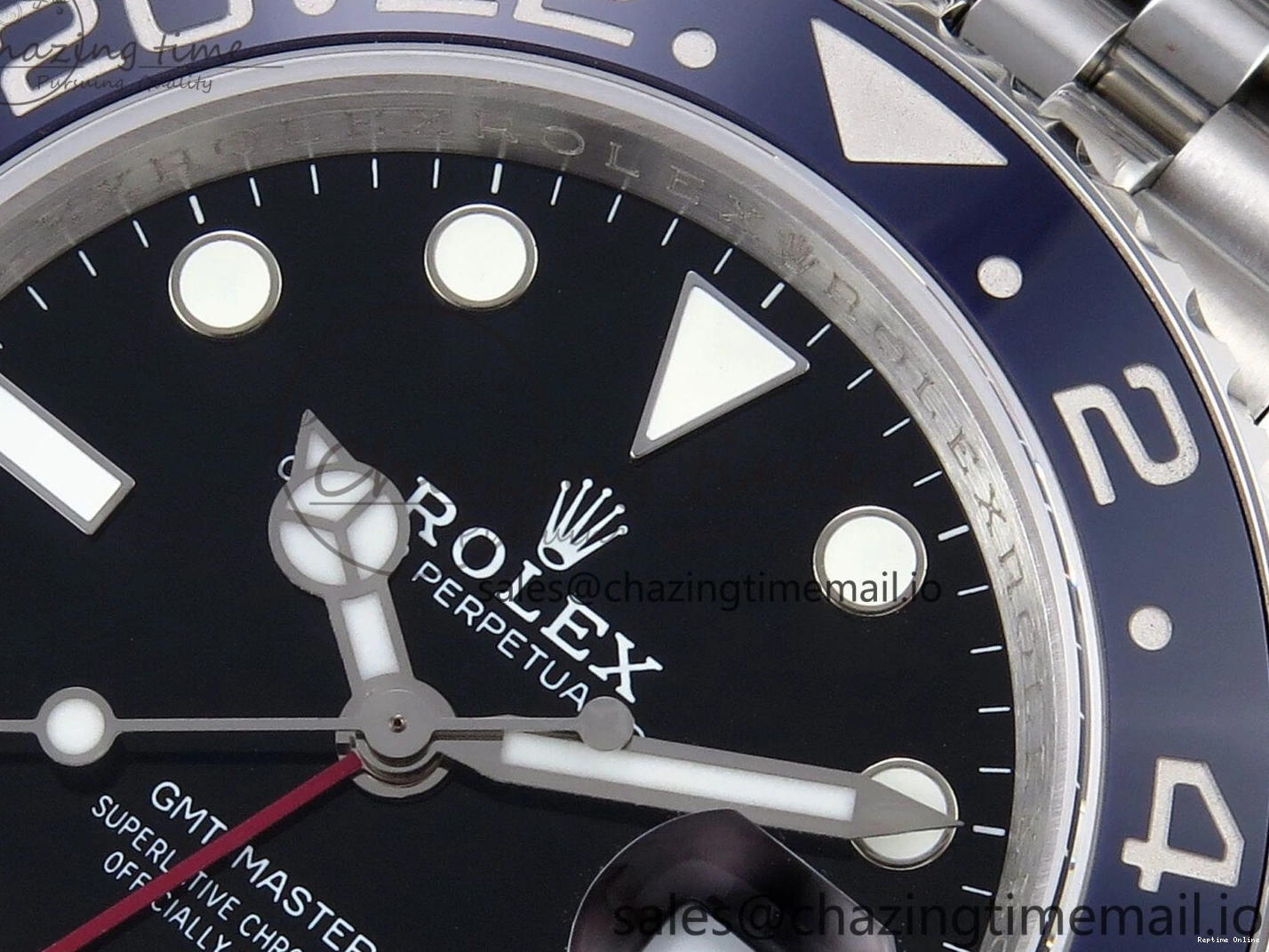 0217 Sustainable GMT-Master II 126710 BLRO 904L QF 1:1 Best Edition on Jubilee Bracelet SH3285 V 1221